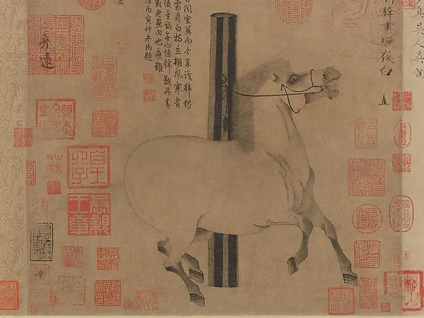 照夜白图，韩干